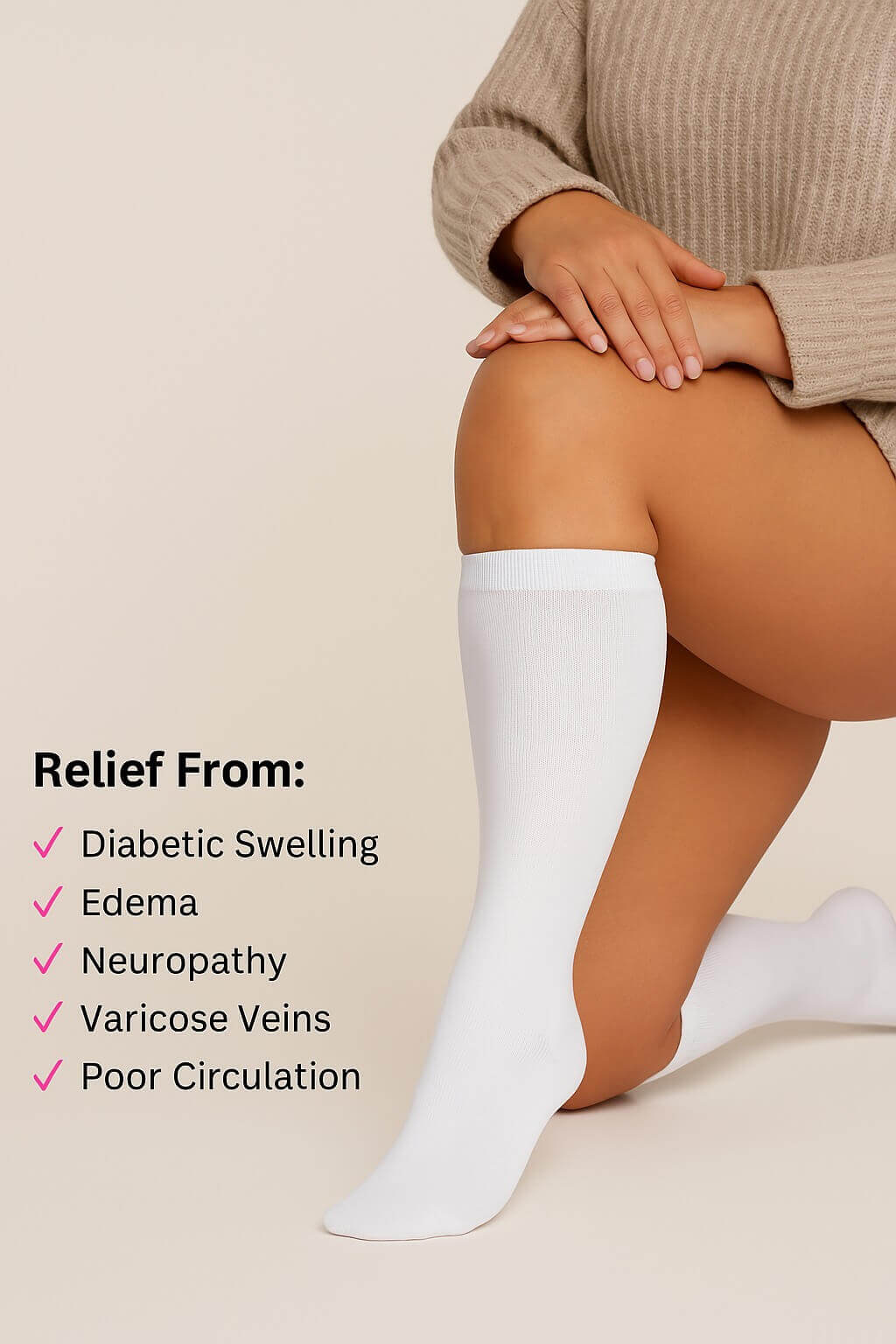 CONPREZ™ Easy Fit Compression Socks.